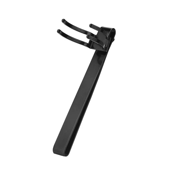 Black plastic spudger tool for phone and electronics repair