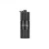 Black i1R 2 EOS tactical LED flashlight on white background