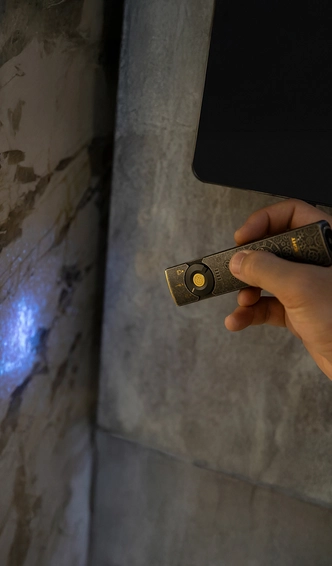 Arkfeld Pro Titanium Stonewashed Edition - Olight