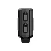 Olight durable black plastic mounting bracket with dual locking tabs isolated on white background