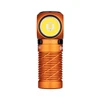 Olight Orange PERUN 2 MINI Headlamp Front View with CCT 5700-6700K for hands-free illumination