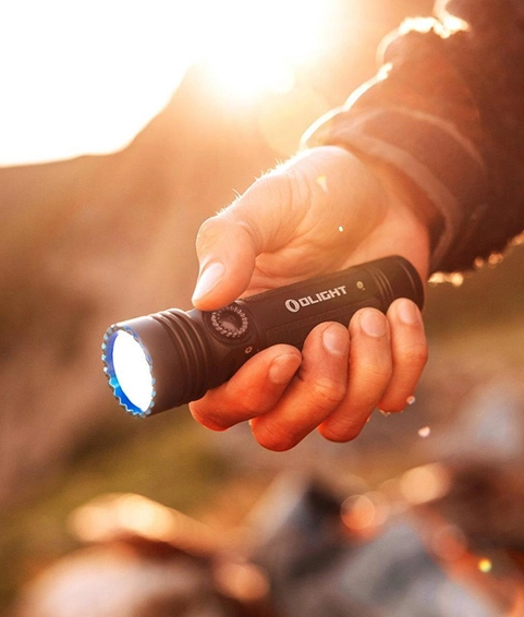 Seeker 4 Pro High Power Flashlight 4600 Lumens Dual Charge Light