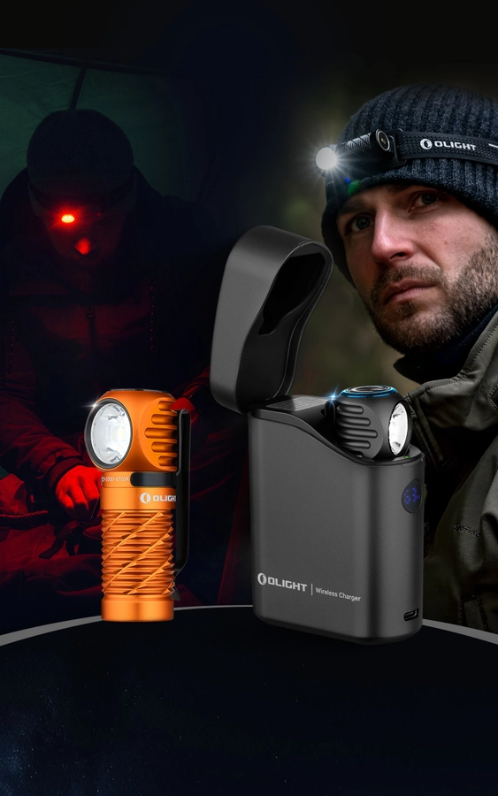 Lampe Frontale Olight Perun 3 Mini – 1250 Lumens – Rechargeable – Édition Premium