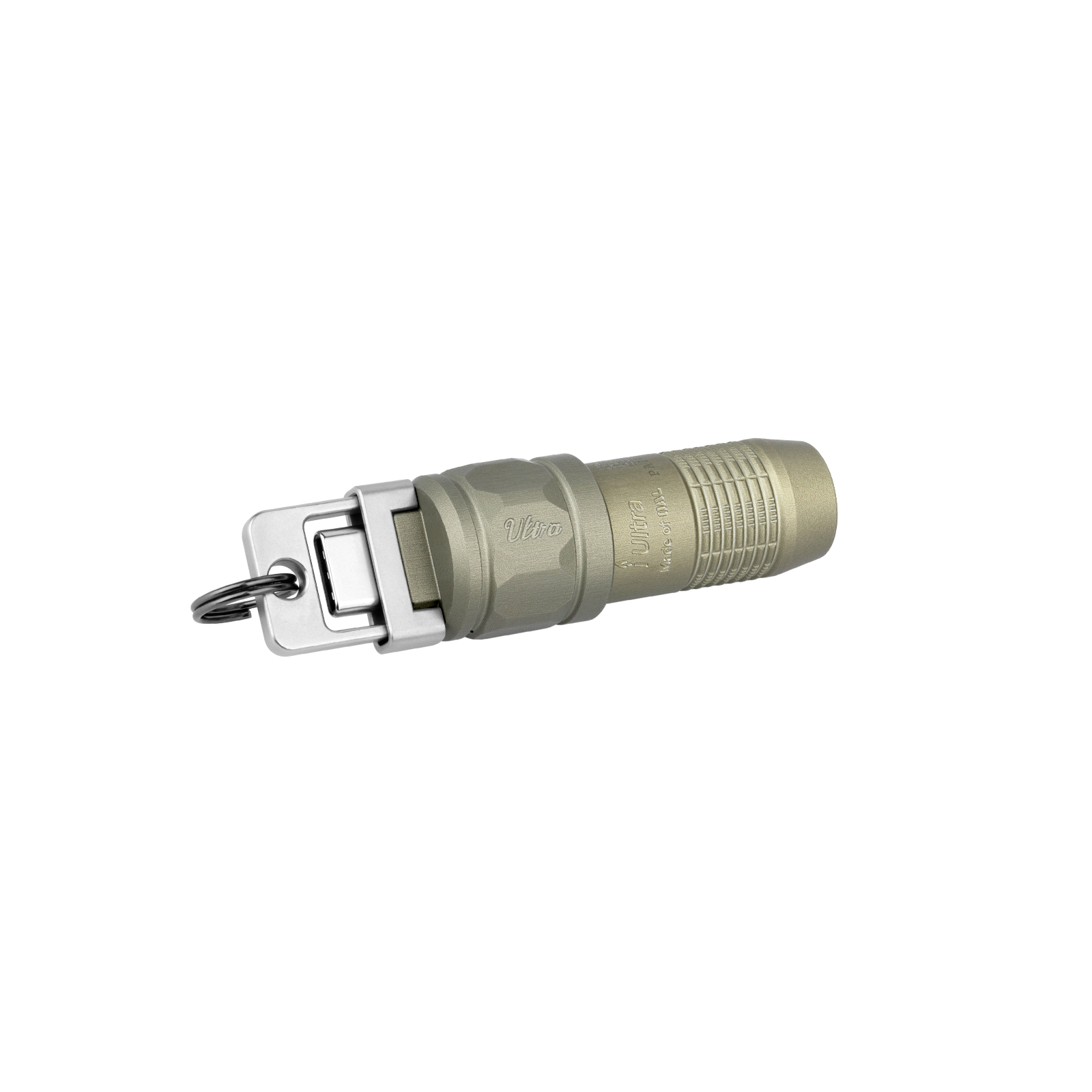 iUltra OAL Keychain Flashlight USBC Rechargeable 80 Lumens Tough