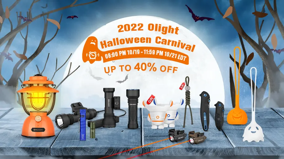 2022 Olight Halloween Carnival Shopping Guide