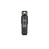 Black iMini 2 mini flashlight with USB-A connector and textured grip