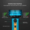 Olight Blue Marauder Mini 2 Flashlight with Rotary Knob Switch for Intuitive Brightness and Mode Control in Outdoor Use