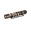 Olight Brown and White Camouflage I3T Flashlight with Pocket Clip for Everyday Carry