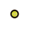 Olight Brown I3T Flashlight Top View with Yellow LED Emitter for EDC illumination