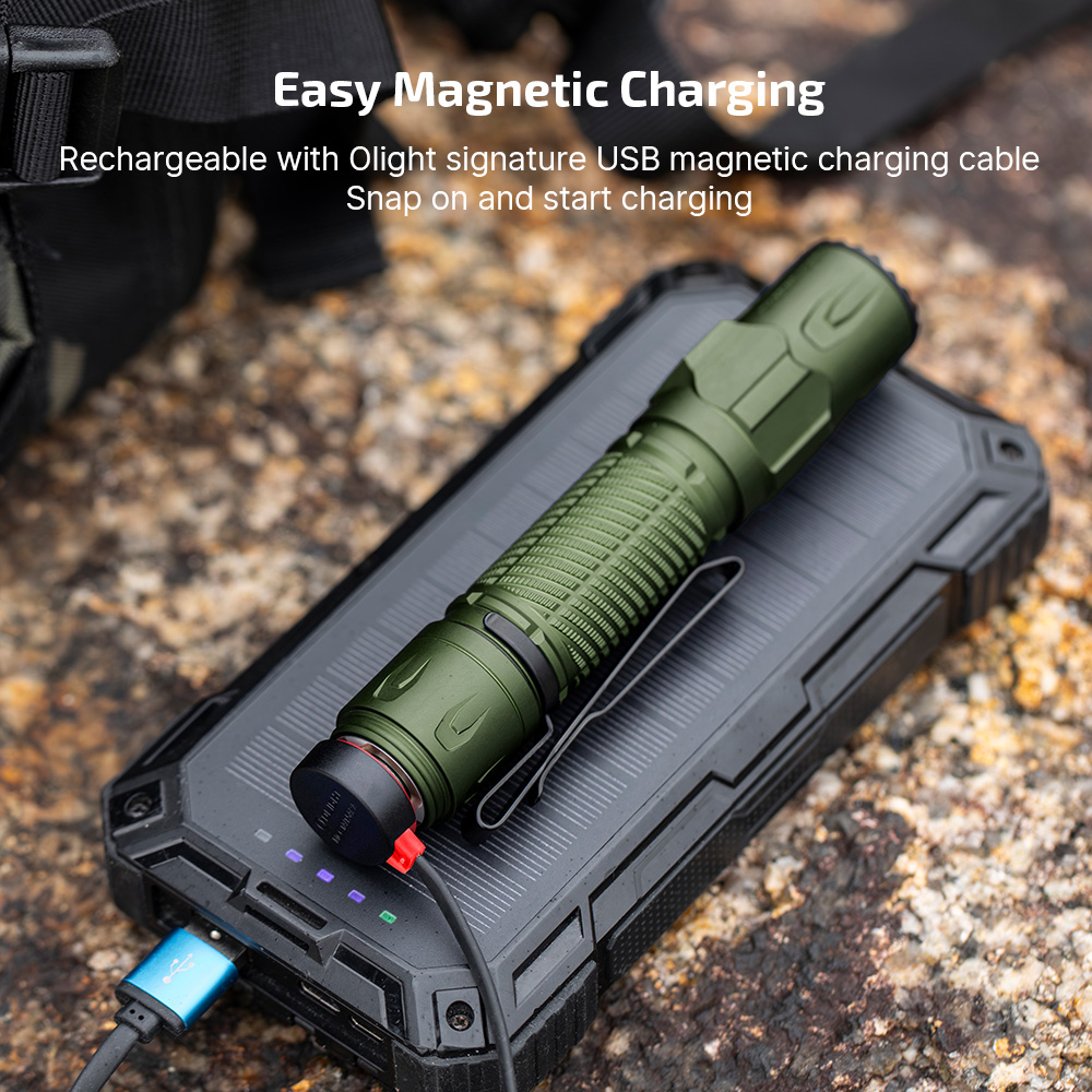 Warrior Ultra Flashlight 2500 Lumens OAL Durable Body - Olight