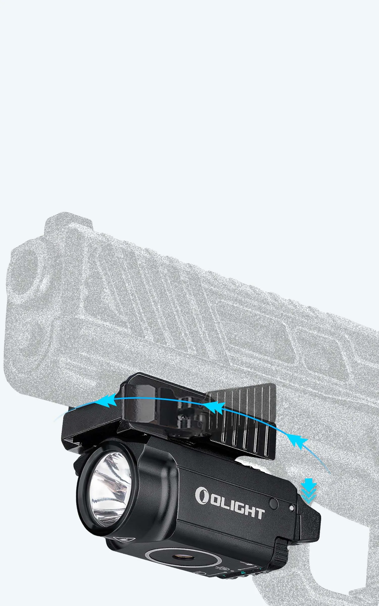 Baldr Mini 600LM Green Laser RL Mini Red Laser Tactical Light
