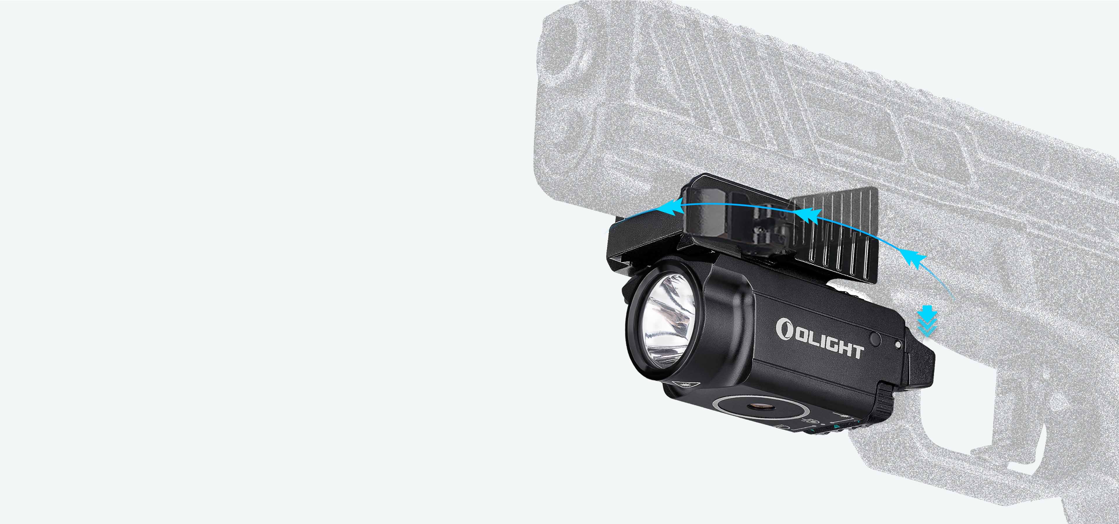Baldr Mini 600LM Green Laser RL Mini Red Laser Tactical Light