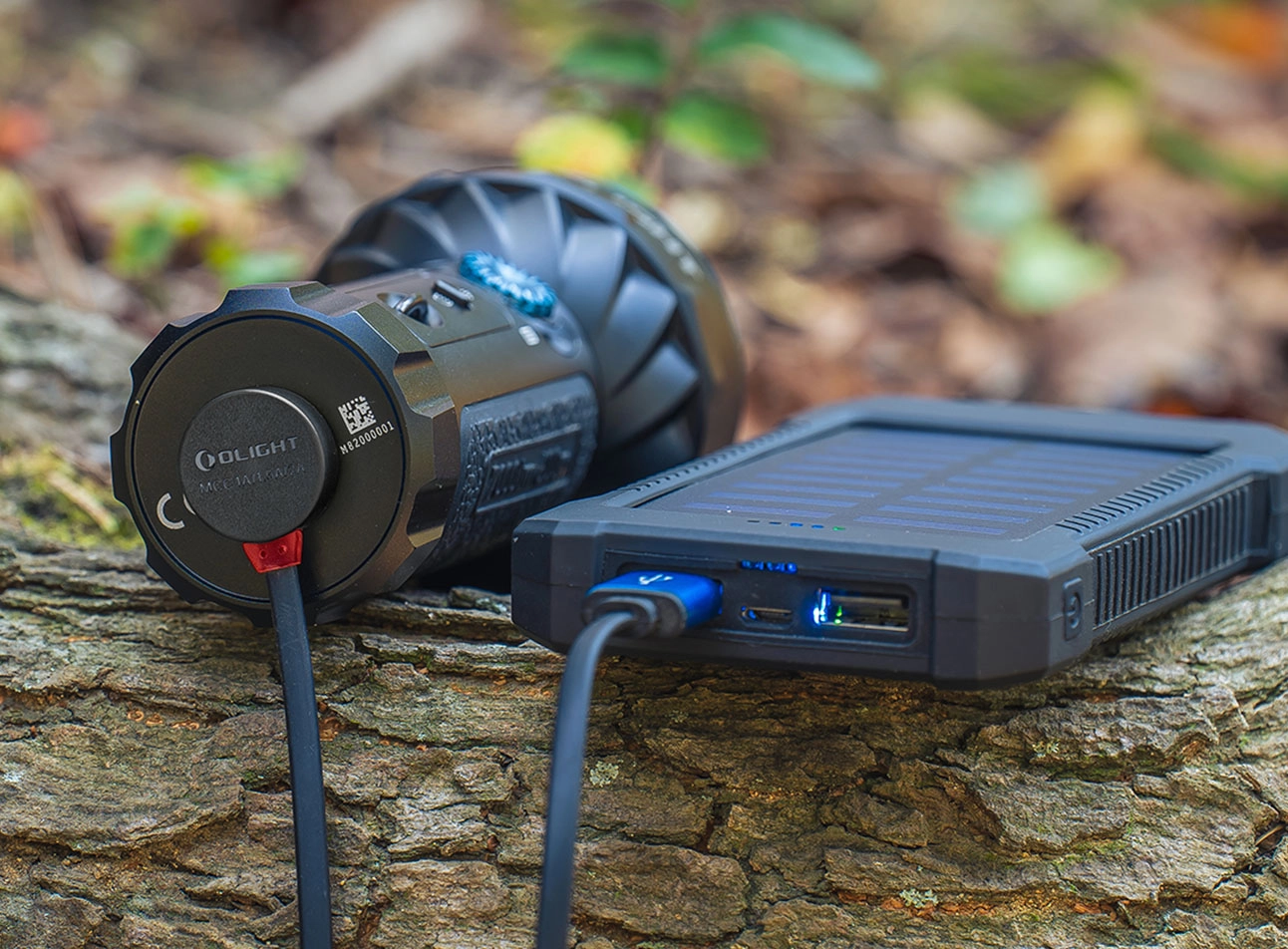 Marauder Mini 7000 Lumen LED Flashlight Dual Beam RGB Outdoor - Olight