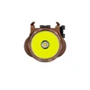 Olight Desert Tan PL TURBO Weapon Light Front View with LED Emitter for Tactical Use