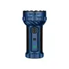 Olight Blue Marauder 2 Powerful Flashlight Front View with LED Display and Rotary Switch for Search and Rescue