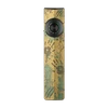Olight Arkfeld Pro flat flashlight with zombie green and bronze post-apocalyptic design featuring handprints and claw marks