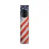 Olight USA Flag ArkPro Flat EDC Flashlight Front View with Triple Light Sources for Everyday Carry and Outdoor Use