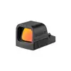 Olight Black Osight K Red Dot Sight with Orange Lens and Brightness Buttons for Precision Shooting