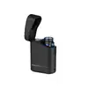Olight Black Baton 4 Premium Edition Wireless Charger and Flashlight Open Side View for EDC and Emergency Use