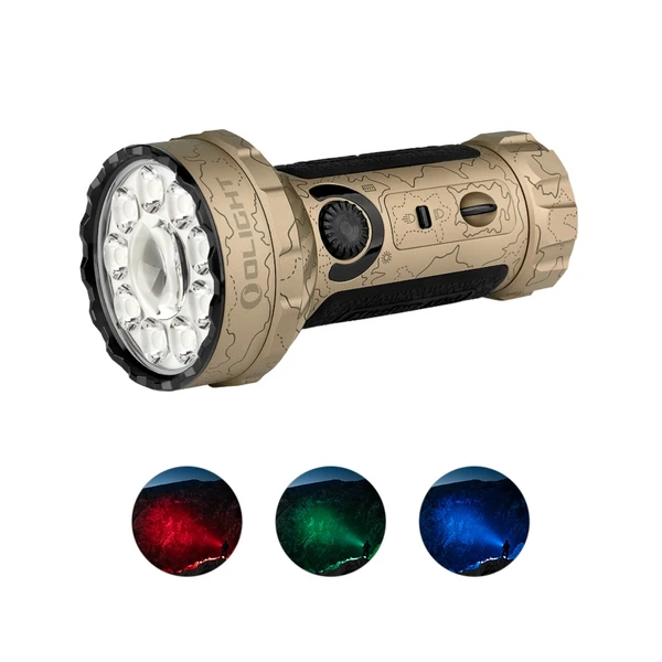 オーライト　olight Marauder Mini デザートテレイン OLIGHT Marauder Mini 7,000 Lumens Bright Flashlight with 600