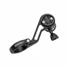 Olight black bike handlebar mount with integrated GPS computer and light camera holder.