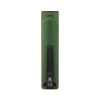 ArkPro green weathered metal finish flashlight with black clip, white background