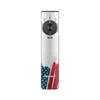 Olight Arkfeld Pro Flag Edition Flat EDC Flashlight Front View featuring Laser UV Light and White LED for Daily Carry