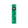 Olight Green Snowflake Arkfeld Pro Flat EDC Flashlight Front View with Laser and UV Light for Everyday Carry