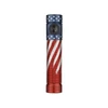 Olight patriotic USA flag themed ArkPro flashlight with textured grip and side switch for outdoor EDC use
