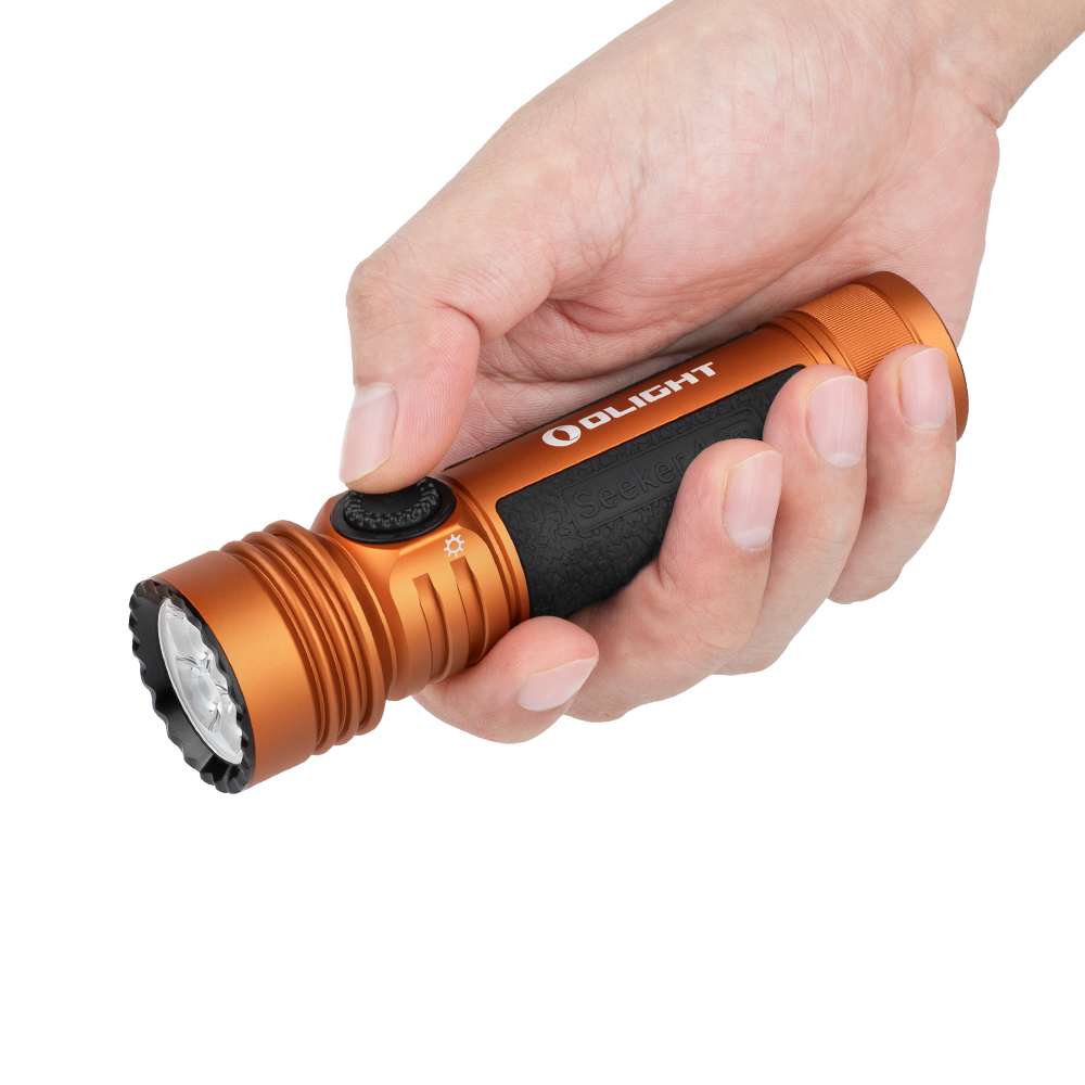 Seeker 4 Pro 4600 Lumen High Power Rechargeable LED Flashlight