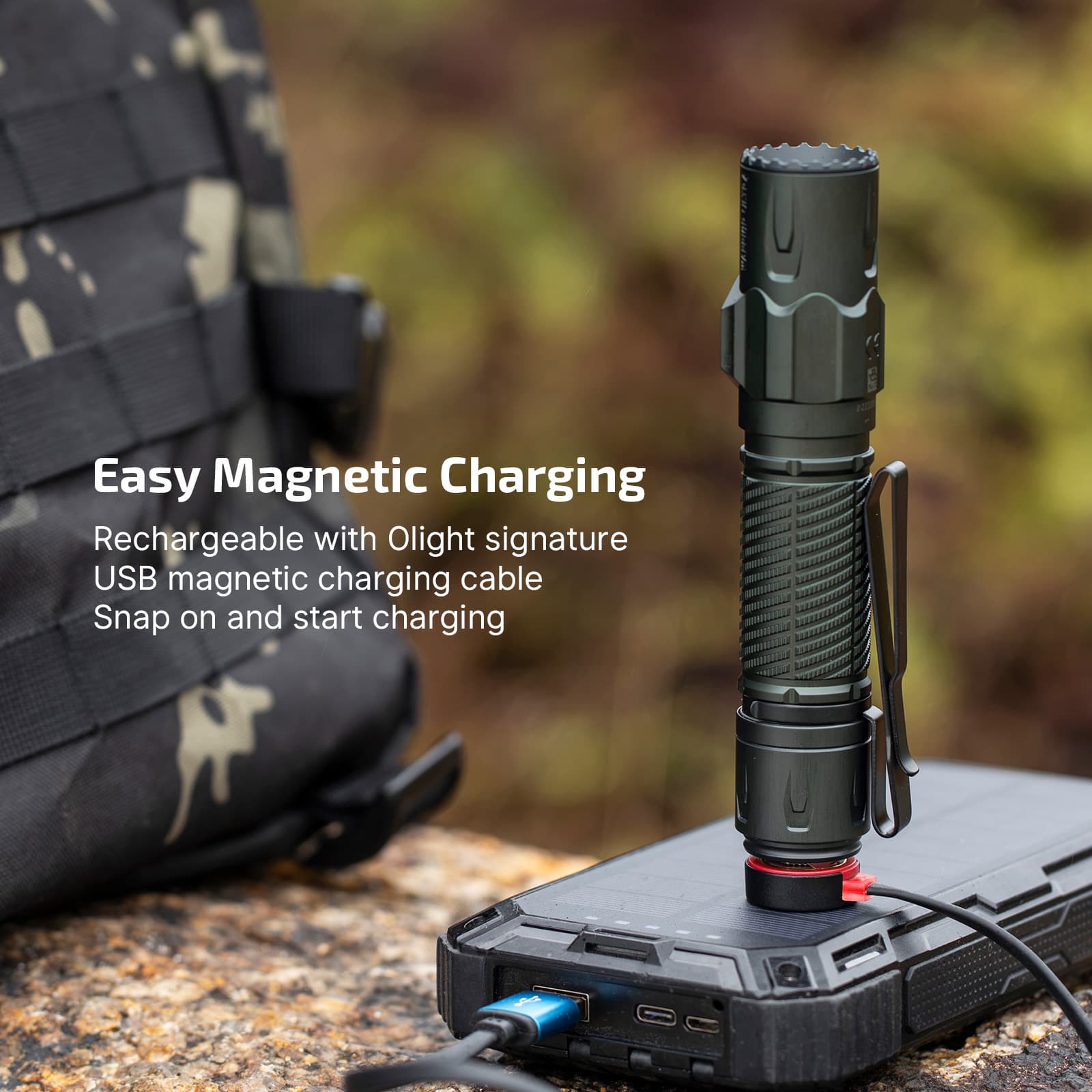 Warrior Ultra Tactical Flashlight 2500 Lumens O-Aluminum OAL Tough