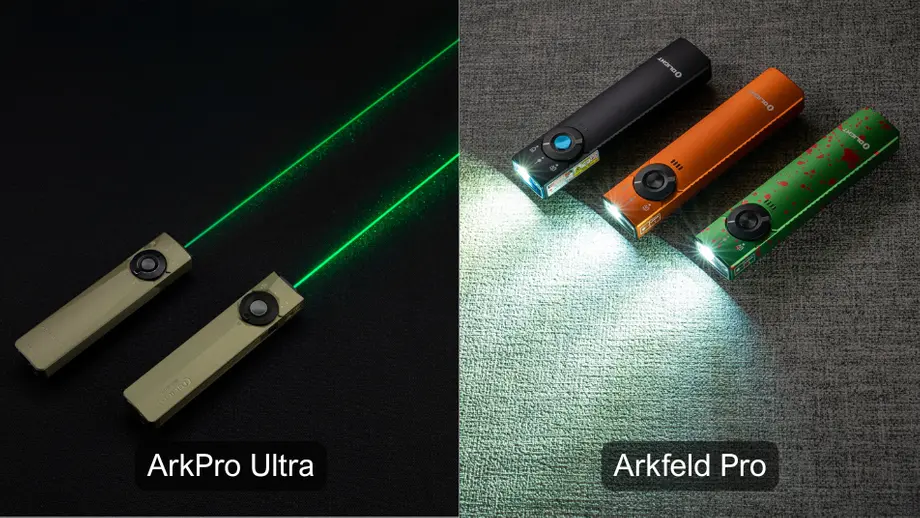Olight ArkPro Ultra vs Arkfeld Pro: Which Everyday Carry Flashlight Wins This EDC Battle?