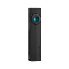 Olight Black ArkPro Flashlight Front View with Blue Button and UV Light for Everyday Carry
