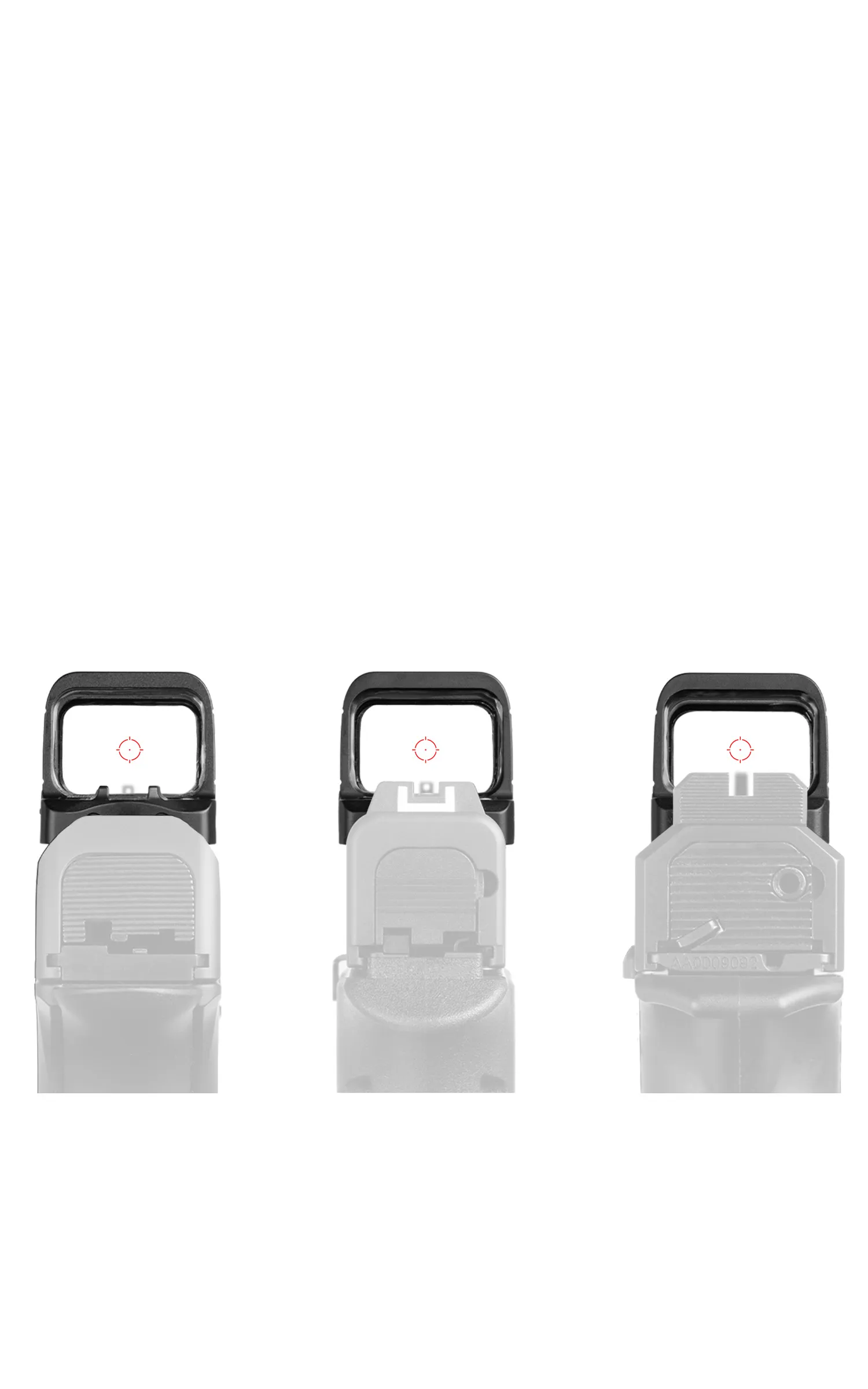 Osight S 2 MOA Dot & Circle: Magnetic Charging Optic