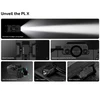Olight Black PL X Weaponlight with Innovative Floodlight and Spotlight Beam for Tactical Use