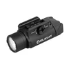 Olight Black SRPL Tactical Weapon Light Front View with Quick Release Mount for Low Light Operations