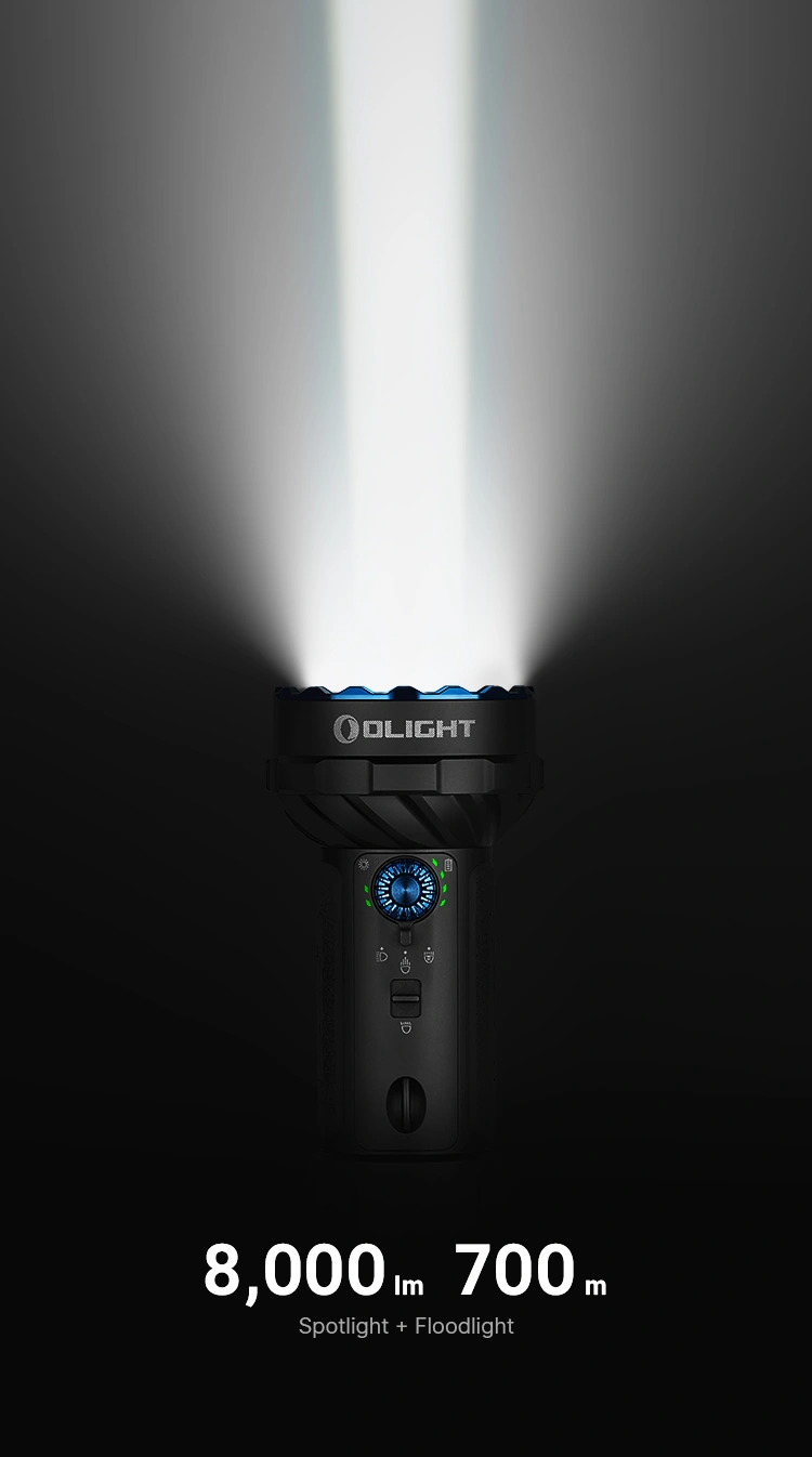 Marauder Mini 2 LED Flashlight 10000 Lumens Compact Searchlight