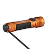 Olight Orange Seeker 4 Pro Flashlight charging, highlighting 4600lm brightness for everyday carry