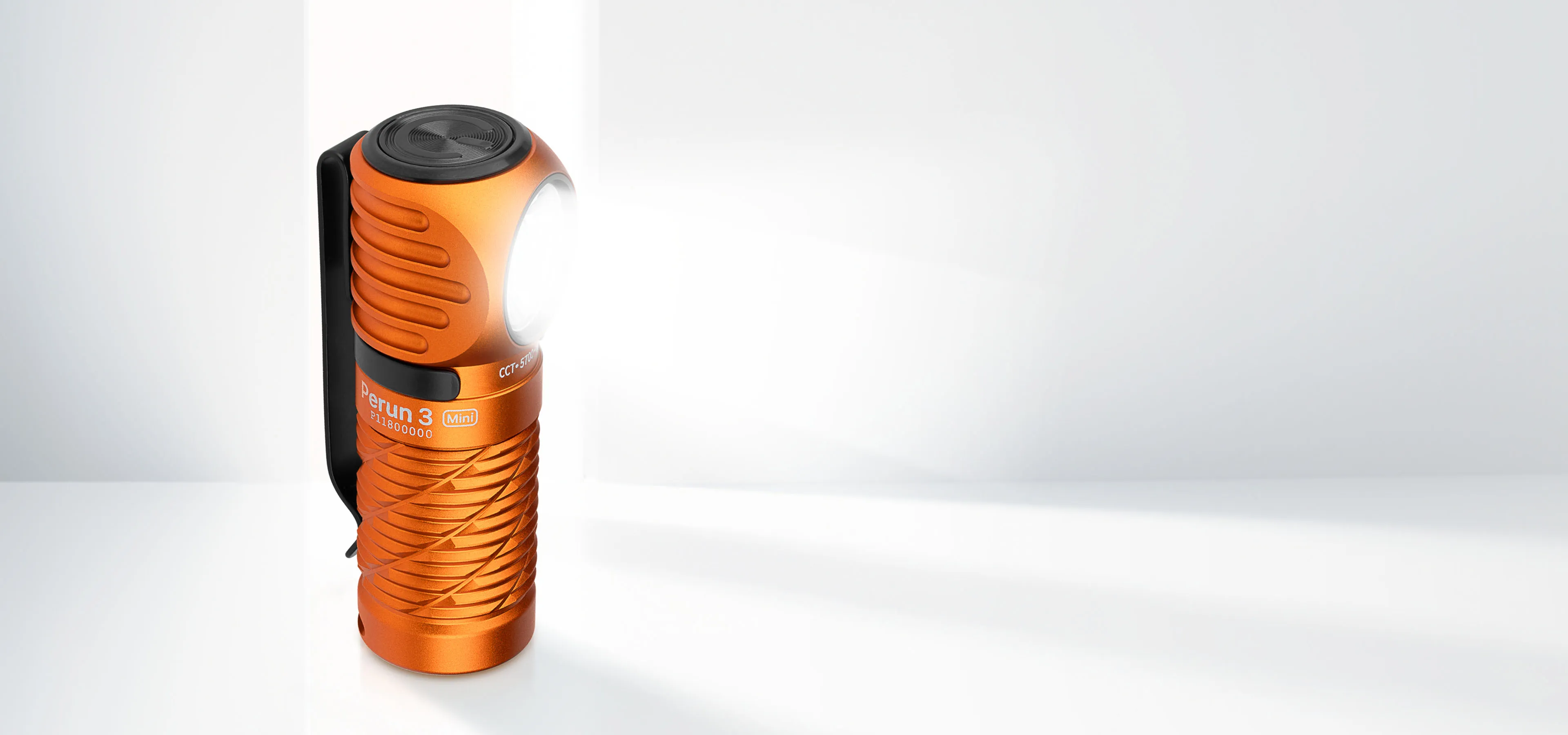 オーライト　olight Perun 3 Mini premium オレンジ Perun 3 Mini LED Headlamp Flashlight Red White Dual Light 1250LM