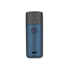 Olight Dark Blue Baton 4 Premium Charging Case Front View with Digital Display and USB-C Port for Portable Flashlight Charging