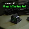 Olight Black Osight C Red Dot Sight with Green Optics for Target Shooting and Hunting