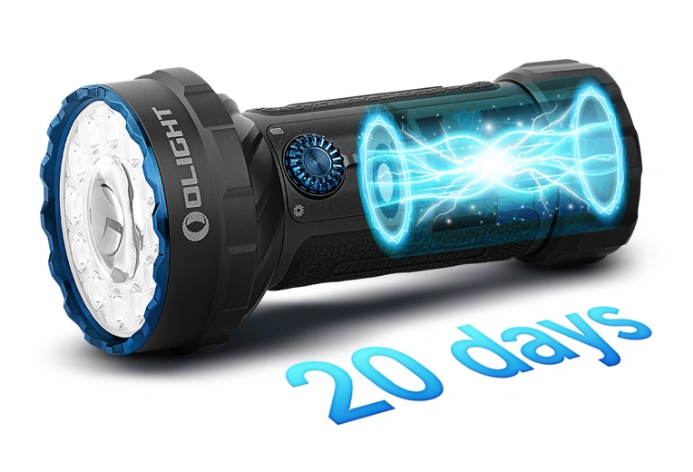 Olight Marauder mini2 Portable Wide-Beam High-Intensity Flashlight