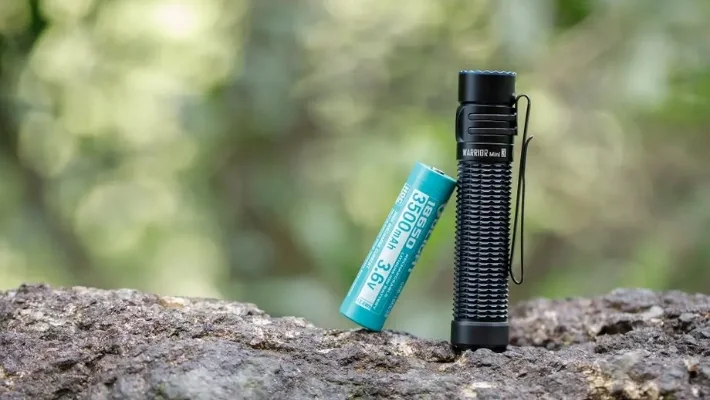 EDC tactical light Warrior mini 2 in copper
