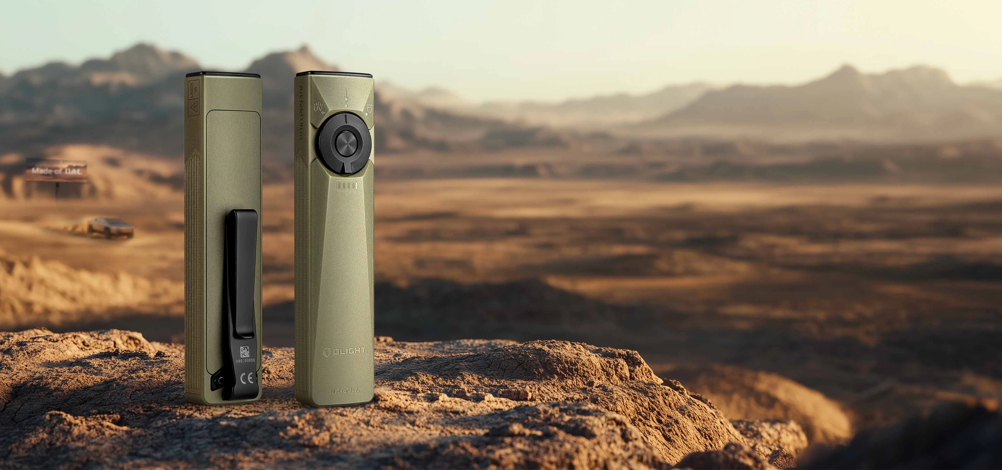 Arkfeld Ultra 3-in-1 EDC Flashlight with O-aluminum Material