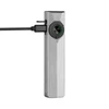 Olight Silver ArkPro Ultra EDC Flashlight charging via USB-C cable showing battery indicator for daily carry use