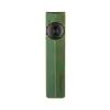 Olight Arkfeld UV limited edition EDC flashlight with textured green body, black center button, and UV indicator