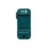 Olight Teal Oclip Pro S Clip-On Light Back View showing Durable Textured Metal Clip with CE Engraving for EDC Use