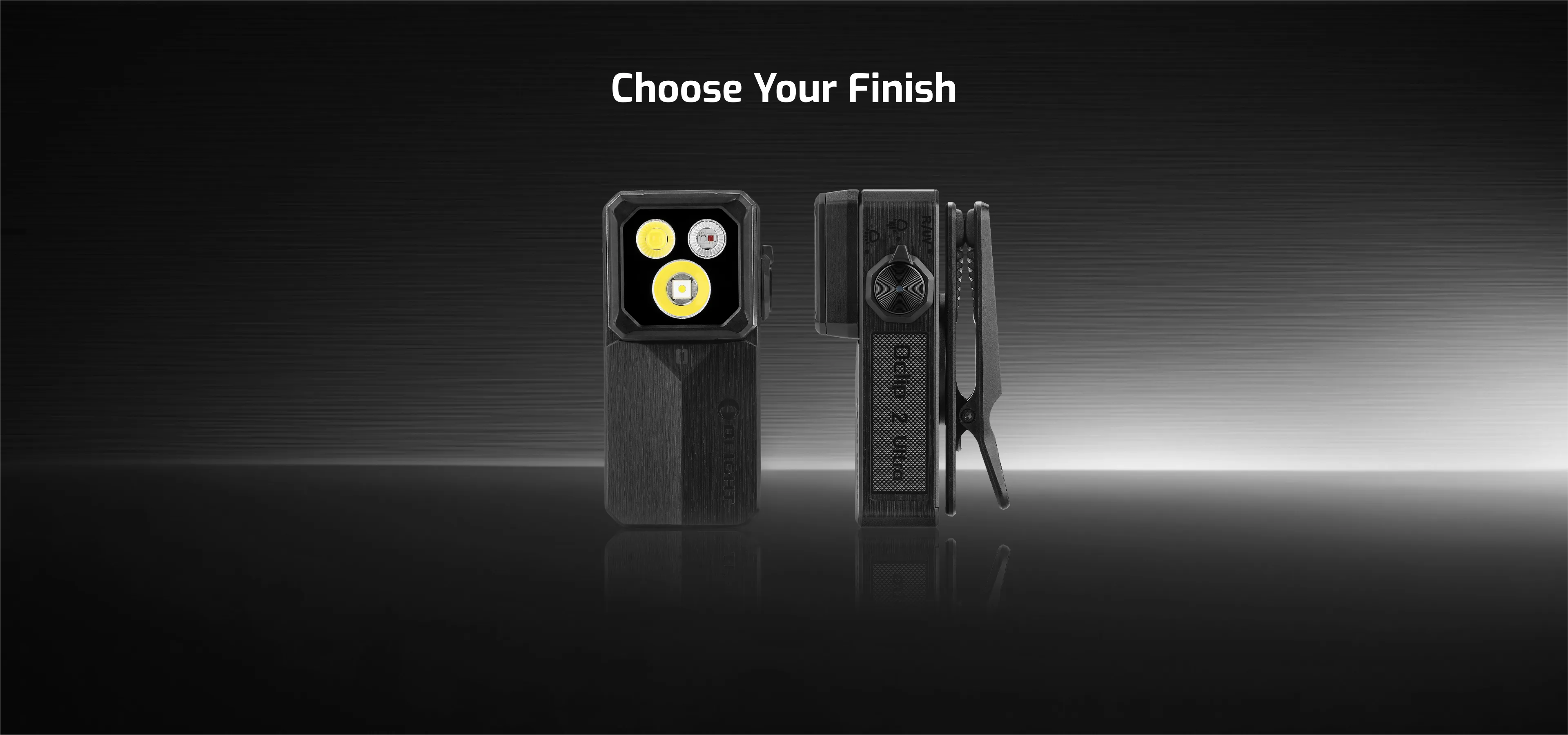Oclip 2 Ultra Clip Flashlight Multi use EDC Light with Headband