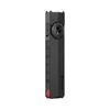 Olight black flat EDC flashlight with selector dial and battery indicator on white background