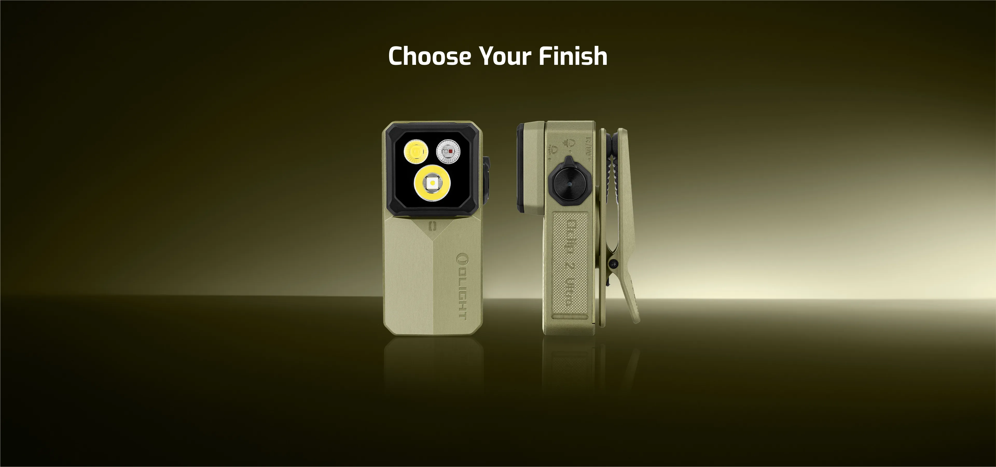 Oclip 2 Ultra Clip Flashlight Multi use EDC Light with Headband